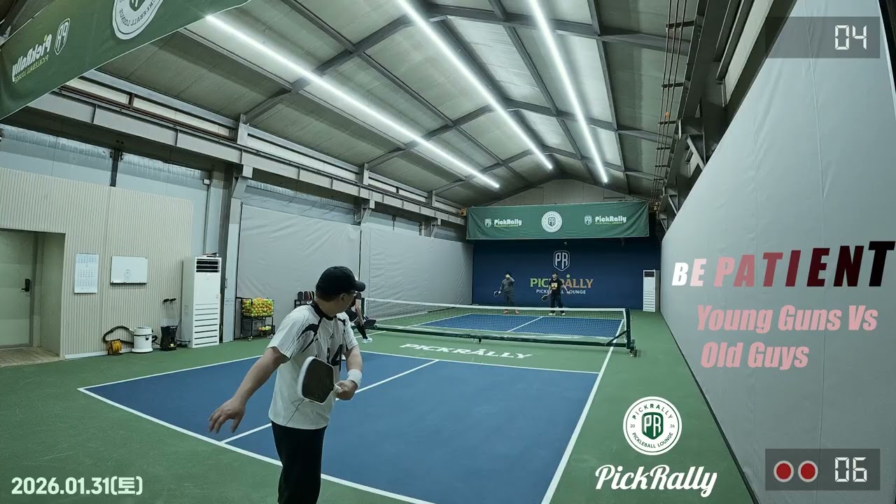 Young Guns Vs. Old Guys (동탄 피크랠리 피클볼, 2026.01.31(토), #pickleball)