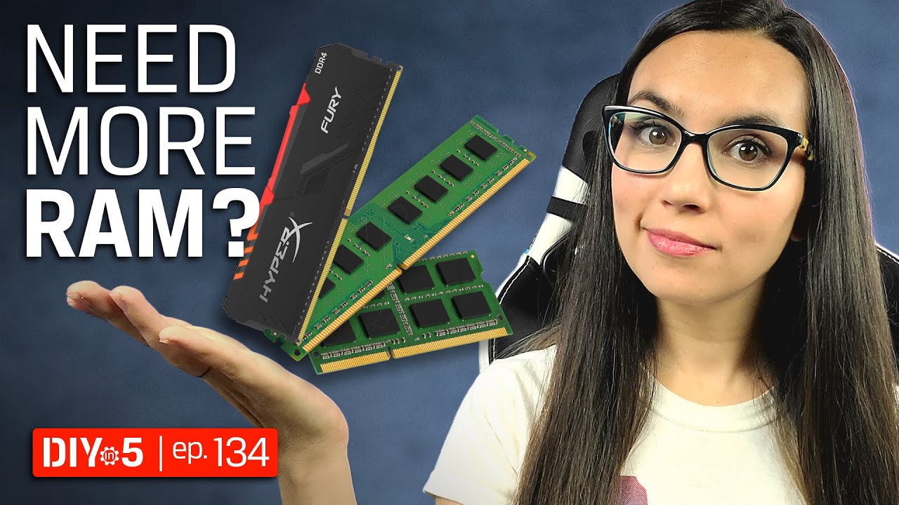 PC Performance - How to Know if You Need More RAM &ndash; DIY in 5 Ep 134