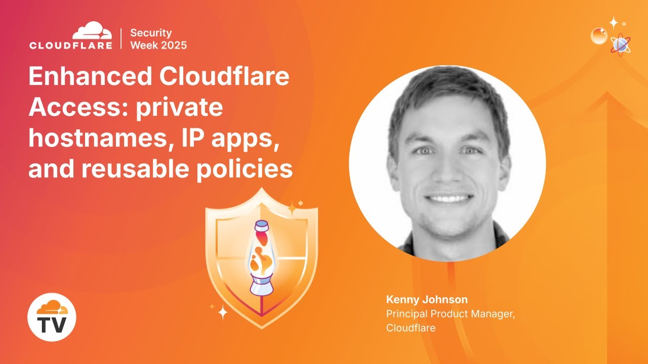 Enhanced Cloudflare Access: private hostnames, IP apps, and reusable policies