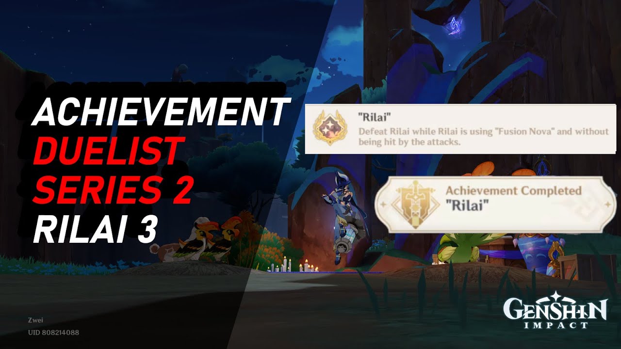 [GENSHIN IMPACT] ДОСТИЖЕНИЕ RILAI 3