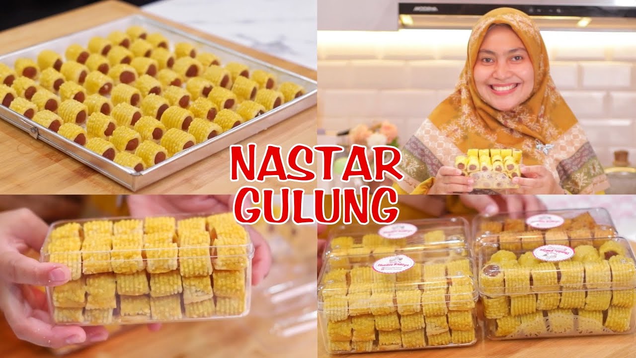 RESEP NASTAR GULUNG SPESIAL LEBARAN