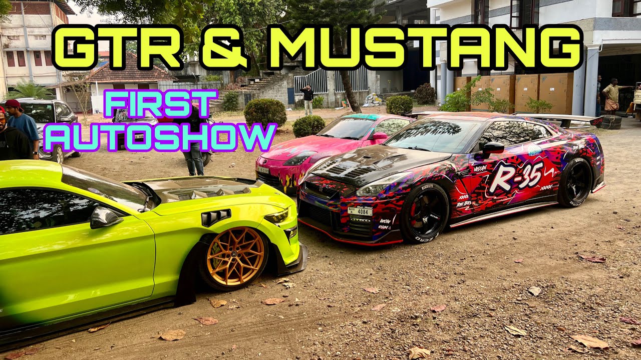 Gtr & Mustang Biggest Autoshow 😍 വെറെ Level Program 😍