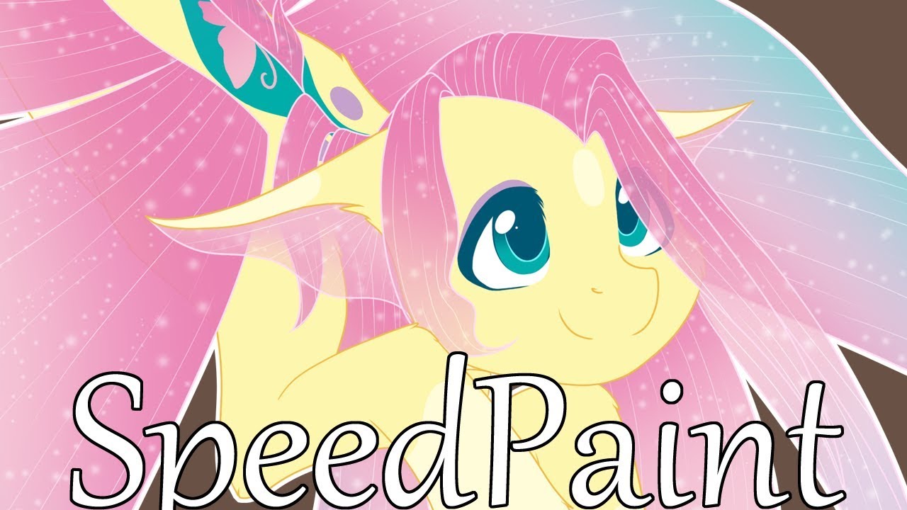 MLP Speedpaint - Sea Pony Fluttershy