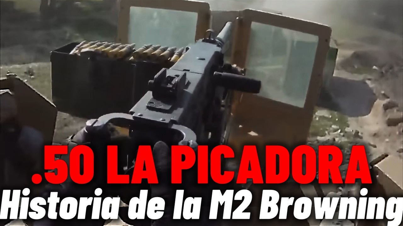 La ametralladora de los CIEN AÑOS: M2 Browning, 'Ma Deuce', calibre 50
