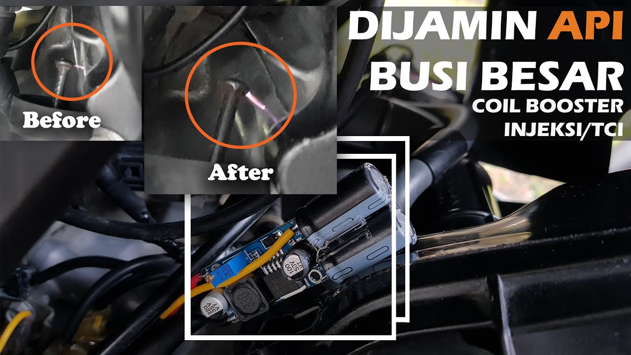 Api Busi Besar Ini Tipsnya | Menaikkan Tenaga Mesin Motor Injeksi