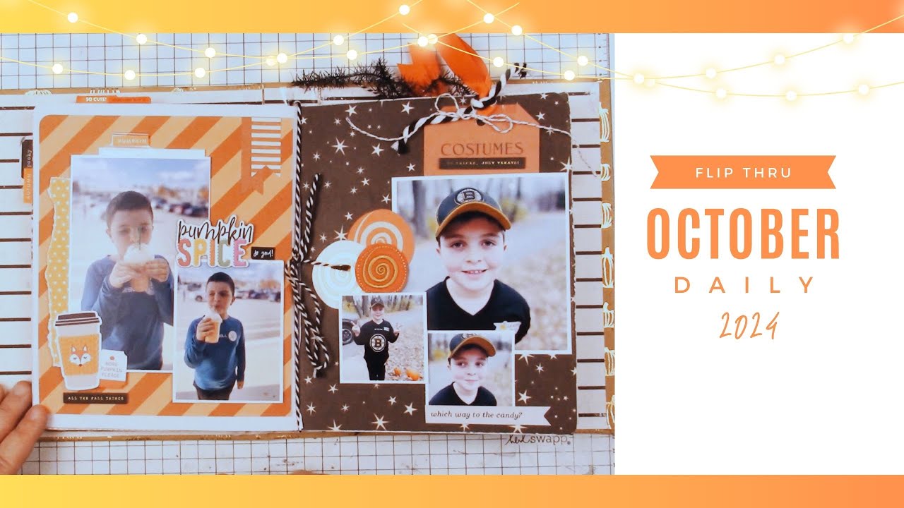October Daily 2024 Flip Thru|***Jessica Grace***