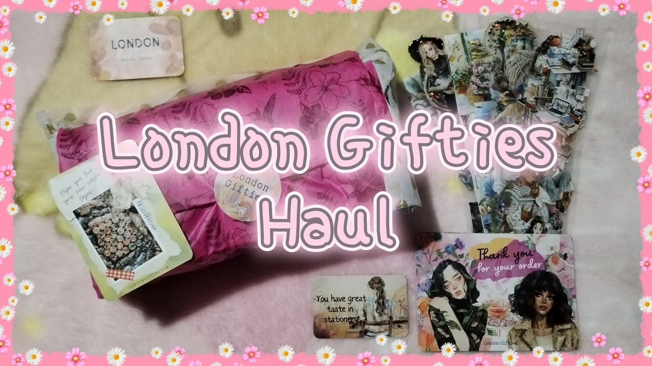 Opening My London Gifties 20 PET Tape 5m Bundle