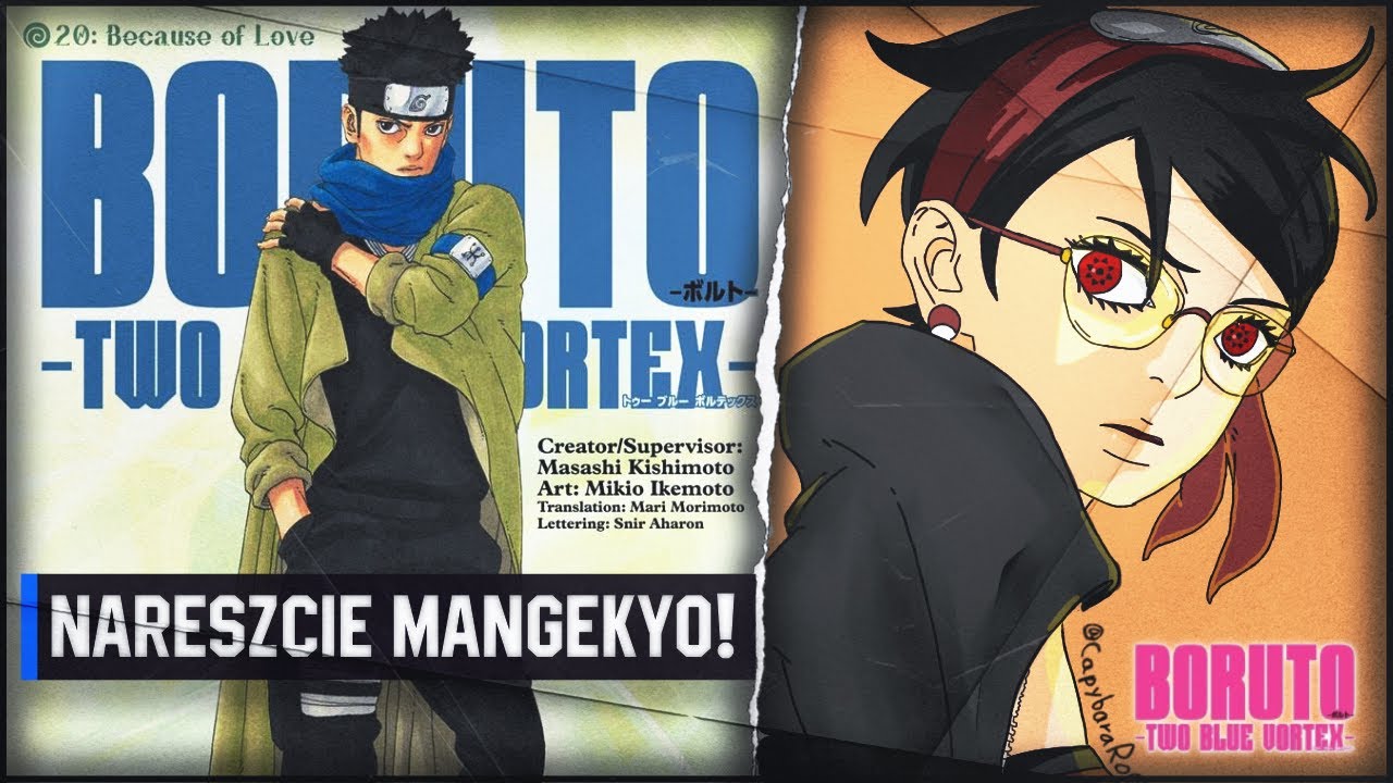 BORUTO TBV 20 - W KOŃCU MANGEKYO! 🤯 | POWR&Oacute;T KONOHAMARU 😈 (Two Blue Vortex)