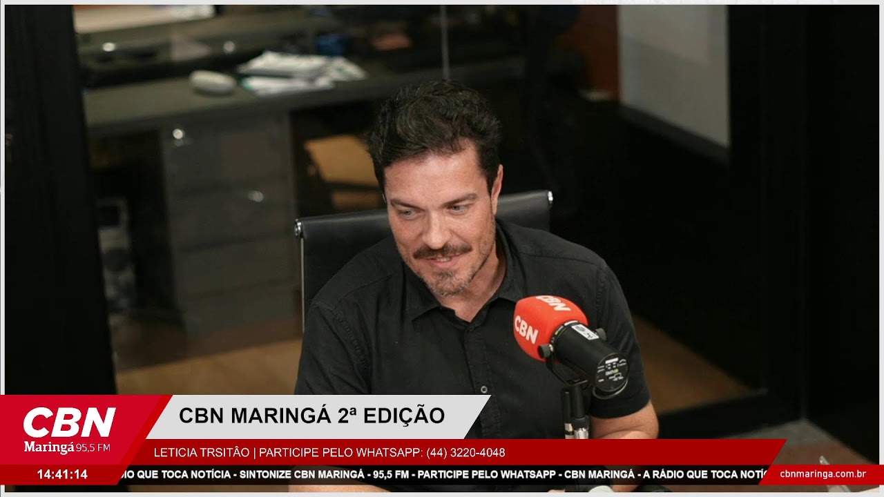 AO VIVO | CBN Maringá 2ª Edição (23/02) #NOARNACBN
