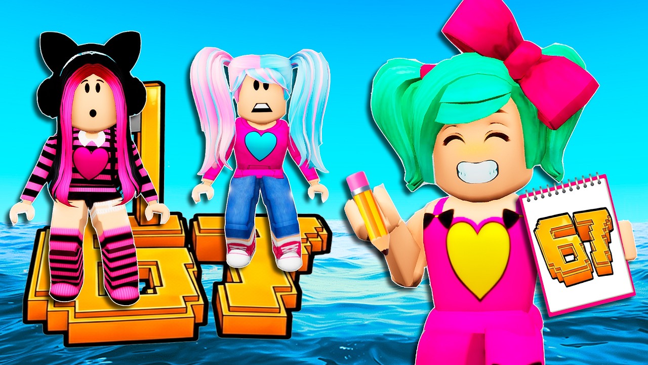 DESENHE UM BARCO PRA SOBREVIVER NO ROBLOX!