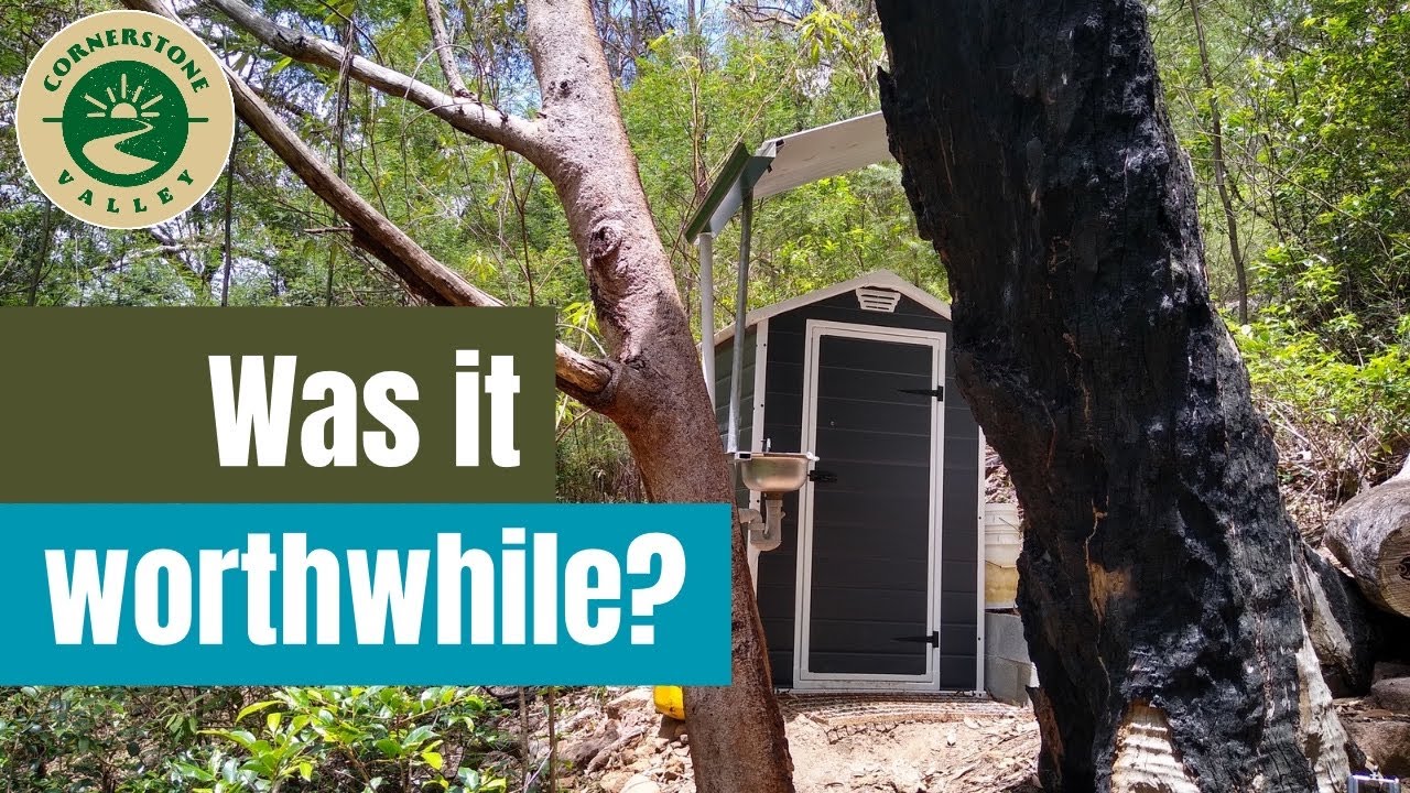 DIY Composting toilet for hipcamp campers | off grid property