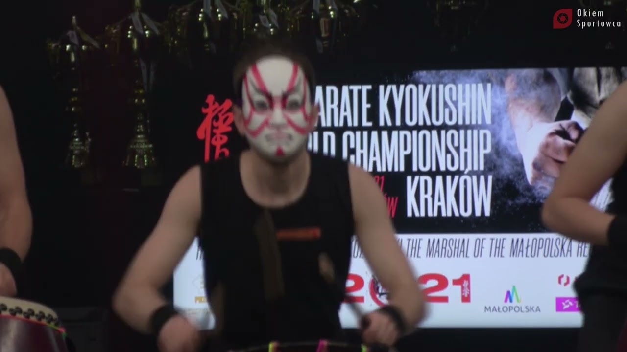 Karate Kyokushin World Championship, Kraków 2021 - Taiko drummers (part 1)