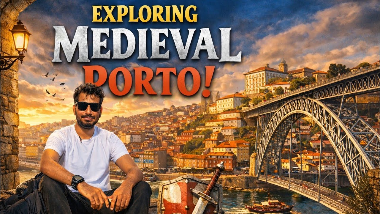 মধ্যযুগের পর্তু শহর 🇵🇹 | Porto Medieval Streets & Culture | Portugal Walking Tour| Portugal tour.