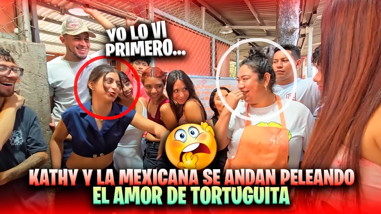 Descubrimos que entre Kathy y Tortuguita HAY ALGO. La Mexicana es interesada vean porqué.