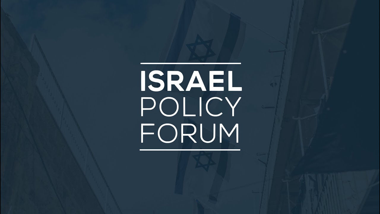 Israel Policy Forum: About Our Work