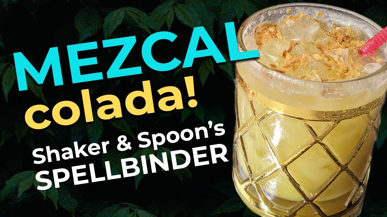 Mezcal Cocktail Recipes - Mezcal Pina Colada
