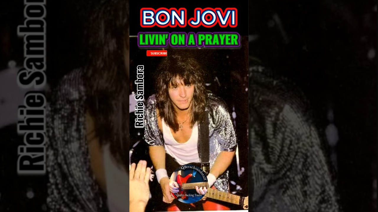 Classic 80s BON JOVI: Livin' On A Prayer *ISOLATED GUITAR* (ORIGINAL)