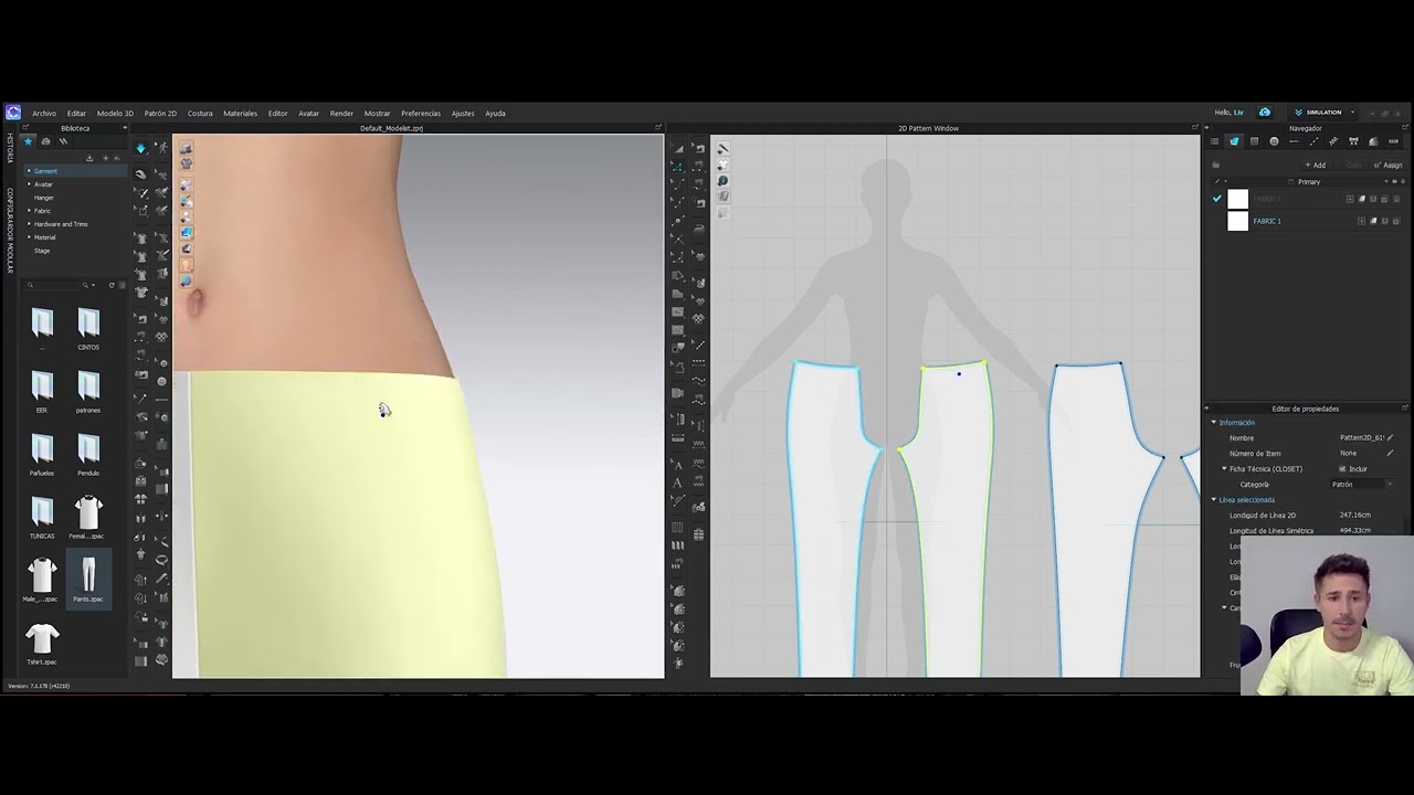Clo3D Clase 14: Avatares - Editor de Avatares