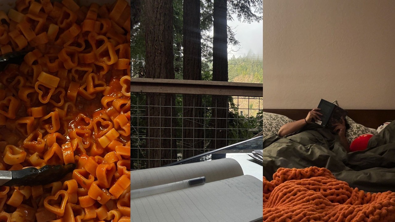 february vlog | friends, books, and cozy days