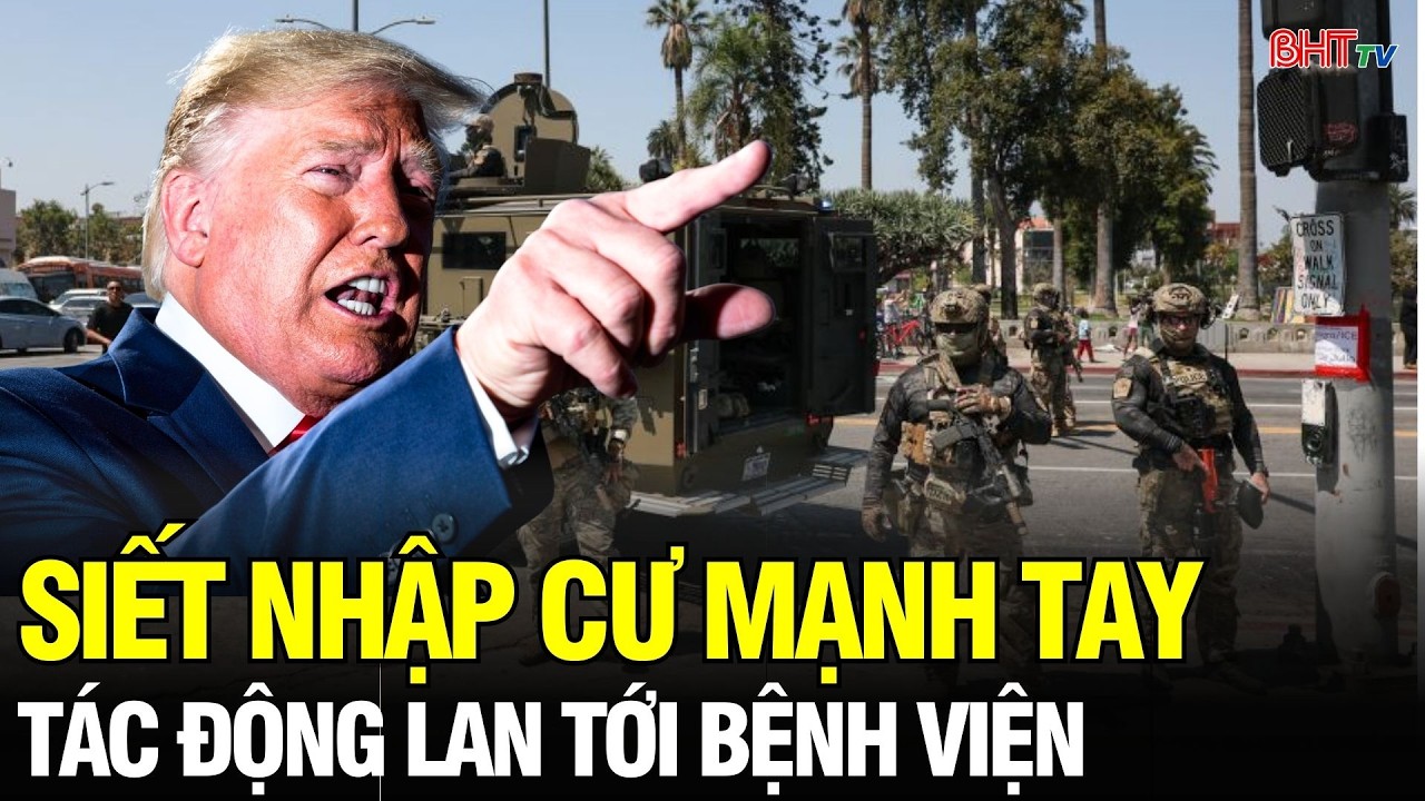 Tin NÓNG: Chiến dịch nhập cư của Trump lan tới bệnh viện, bác sĩ cảnh báo hệ quả khó lường