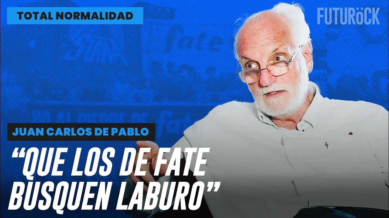 CRISIS INDUSTRIAL | JUAN CARLOS DE PABLO en TOTAL NORMALIDAD