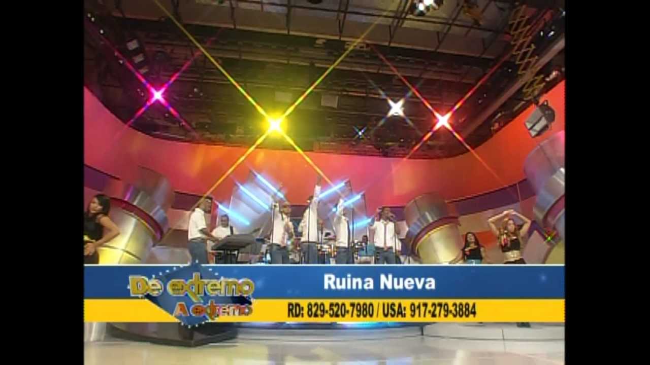 RUINA NUEVA - Contigo Me Siento Nitido en VIVO @ DE EXTREMO A EXTREMO