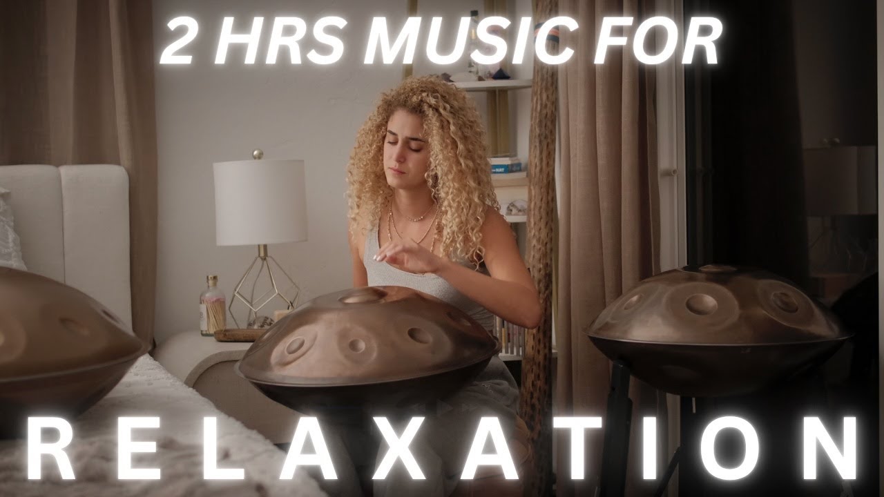 Music For Sleep & Relaxation | 2 Hours Handpan Meditation