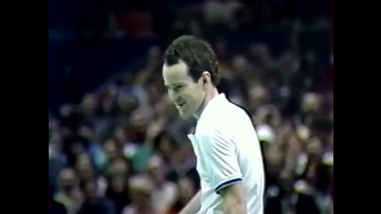 John McEnroe vs Ivan Lendl 1984 Volvo Masters Final Highlights