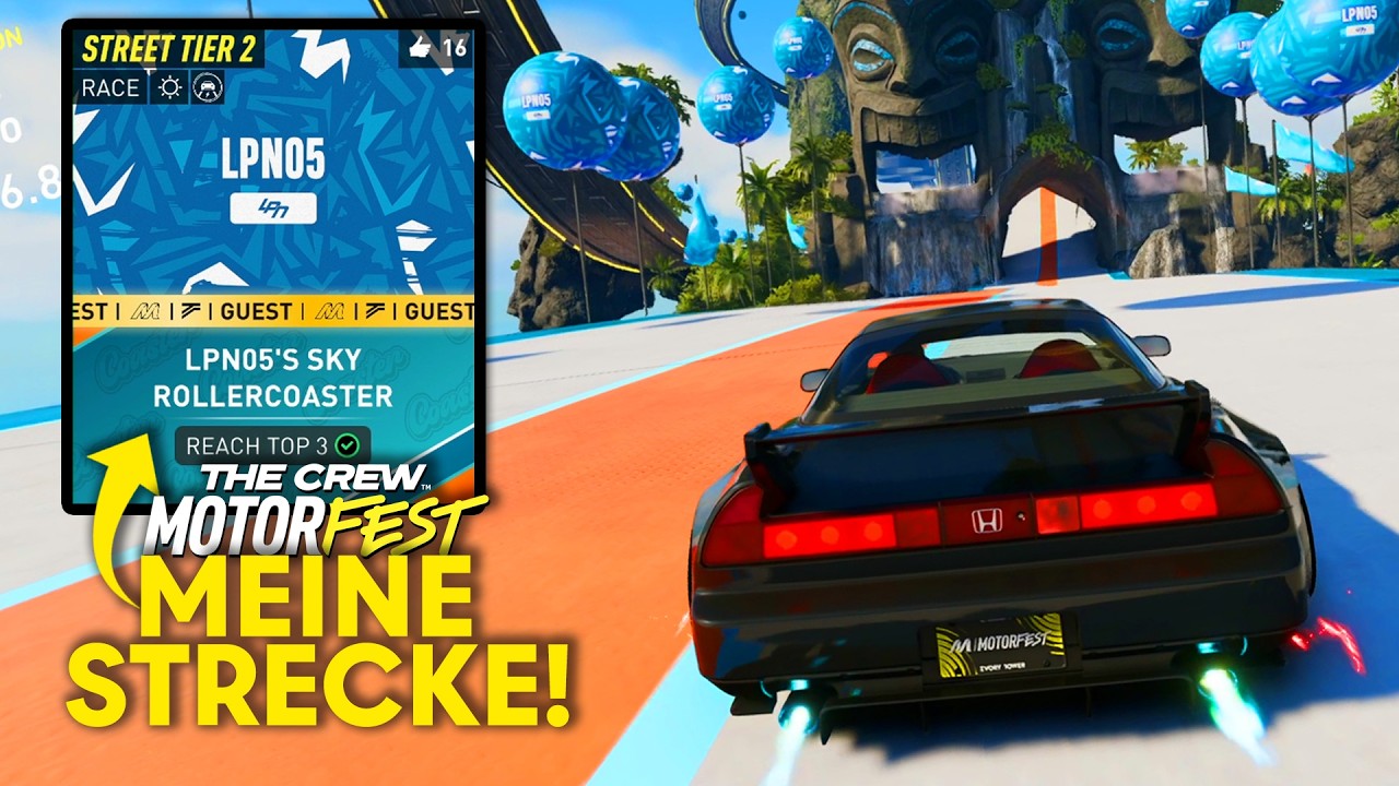Meine eigenen Strecken in The Crew! - THE CREW MOTORFEST TRACKFORGE