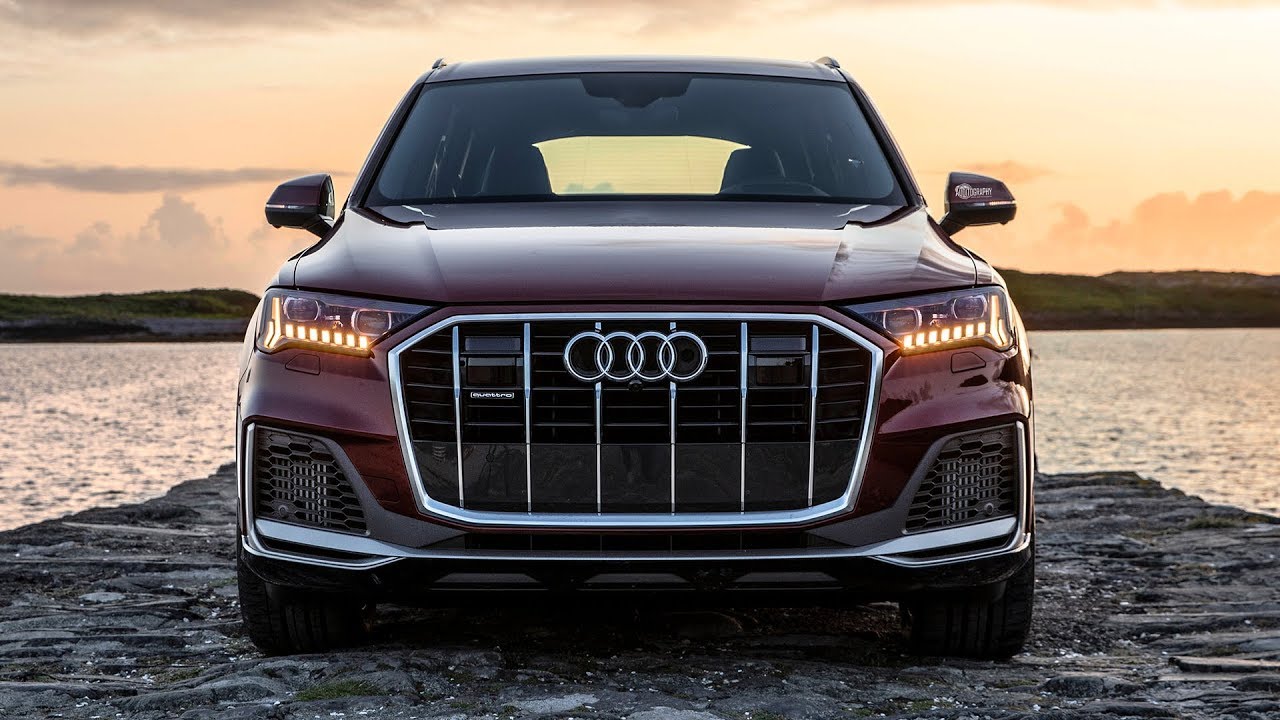 2020 NEW AUDI Q7 55TFSI - MAJOR FACELIFT - IS IT BETTER? 340HP/500NM - MATADOR RED - In detail