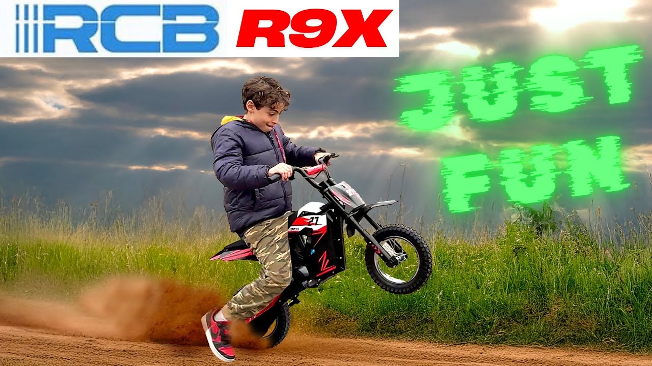 RCB R9X - ELECTRIC MINI MOTORBIKE FOR CHILDREN AND ADULTS - ENDLESS FUN