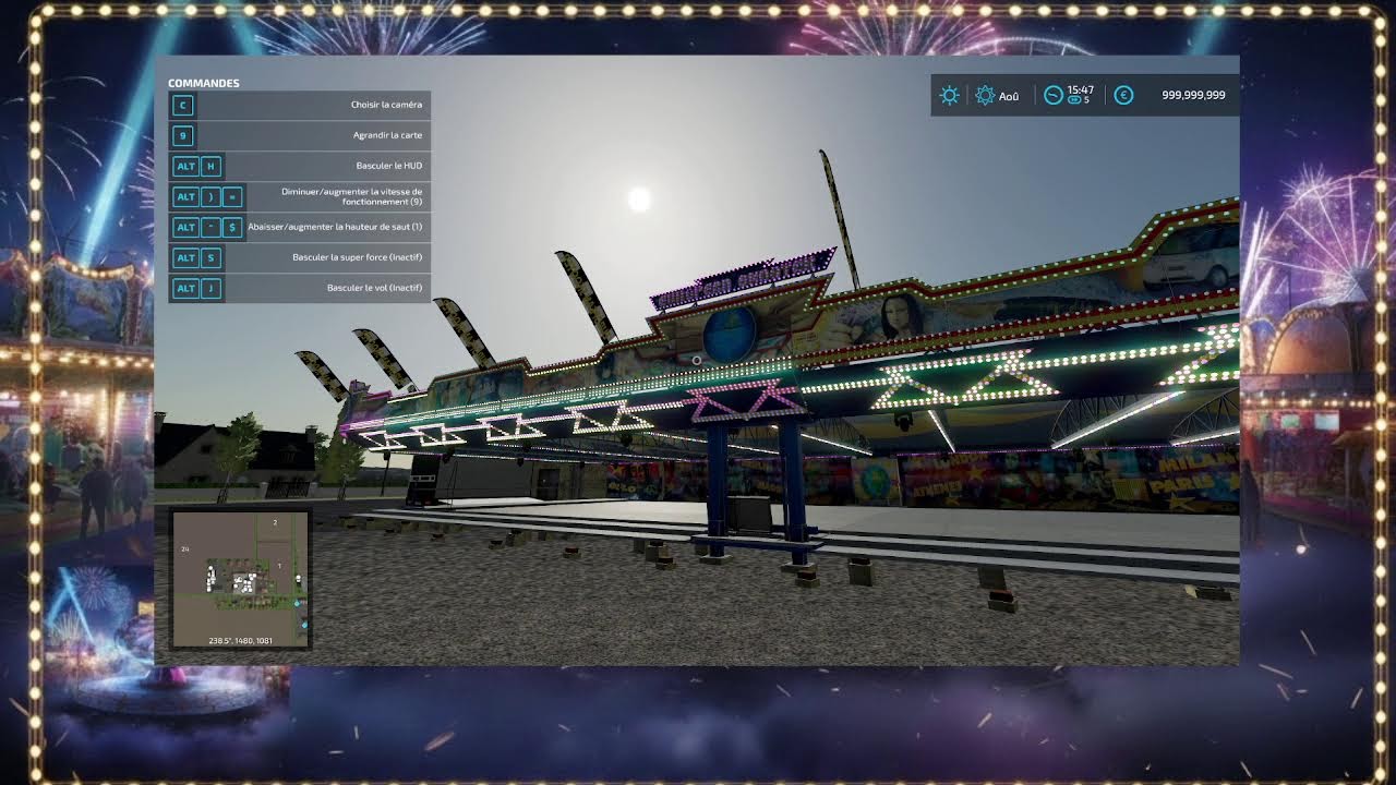 Live fete foraine 22 sur farming simulatoin 22