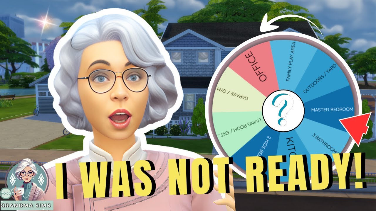 Sims 4 Build Challenge | I Let A Wheel Create My Dream Family Home