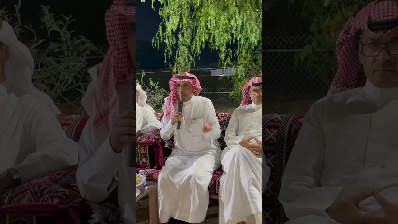 مناسبة الشيخ نجم بن عزوان الزراقي على وجهاء من شرف قبيلة الذيبه الجزء الأول