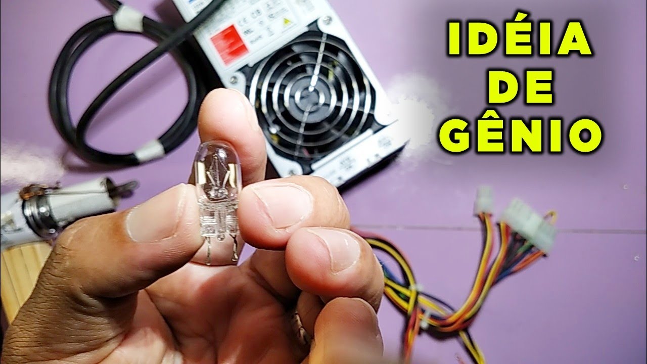 Como AUMENTAR AMPERAGEM da FONTE de PC pra NÃO DESLIGAR com CARGAS