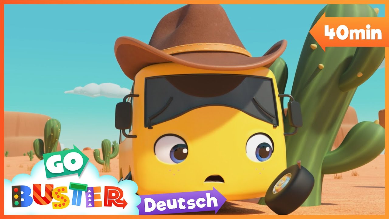 Cowboy Buster! | Go Buster Deutsch | Kinderlieder | Cartoons für Kinder