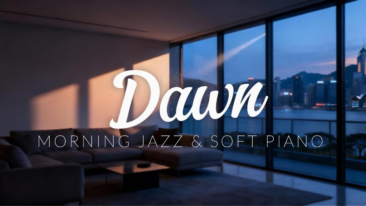 Morning Jazz 🎷& Soft Piano 🎹 | The Dawn Playlist To Wake You Up Slowly 🌞