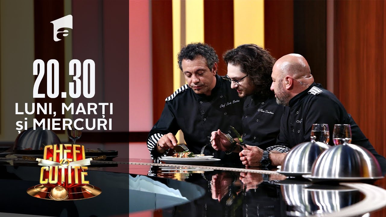 Proba individuală, degustarea. Chef Sorin Bontea: 