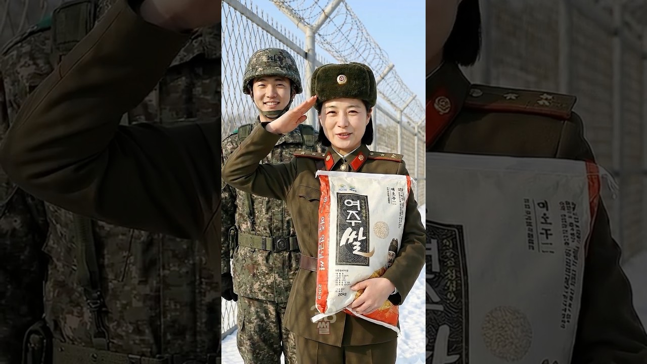 🎁북한여군에게 전한 여주 임금님쌀｜뜻밖의 반응에 모두가 놀랐다