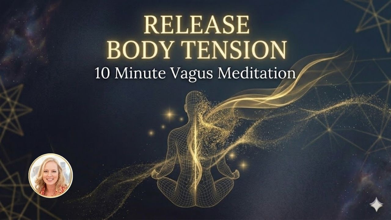 10 Minute Meditation for Body Tension/Stress: Vagus Nerve Reset (plus 10 Minute extra music)