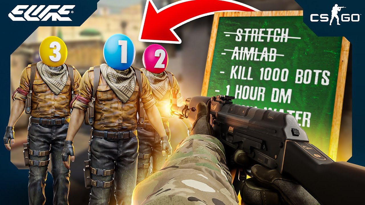 How a CS:GO Pro Warms Up