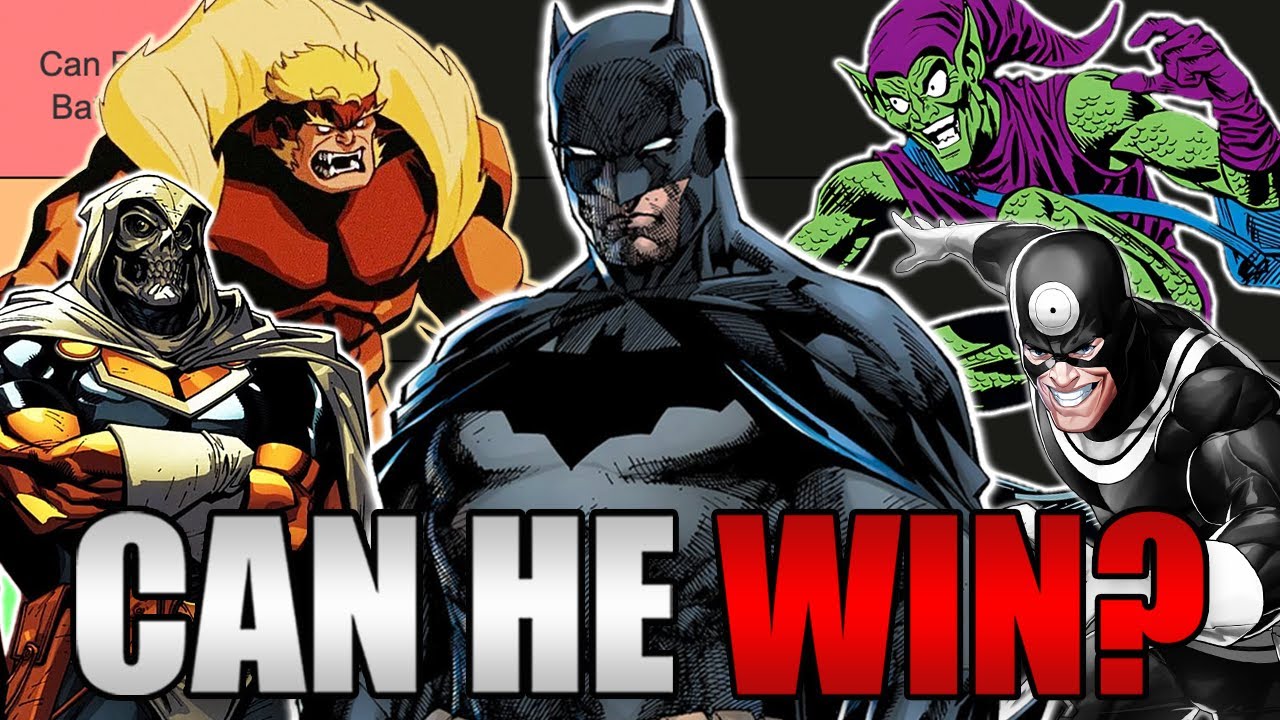 Рейтинг злодеев уличного уровня Marvel по их шансам победить Бэтмена!