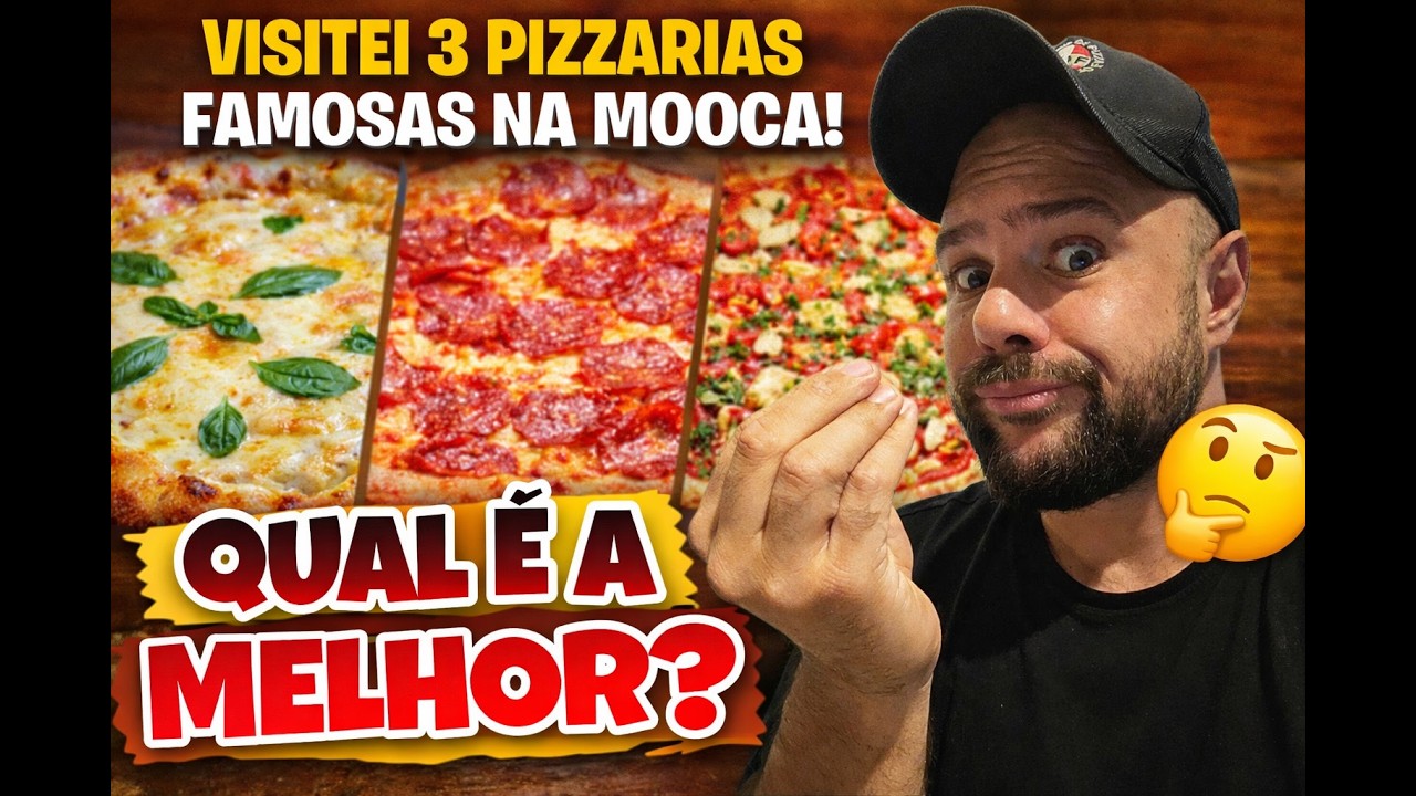 Visitei 03 Pizzarias + emblemáticas da Mooca (desde 1940)