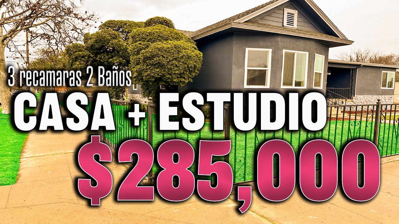 LINDA CASA REMODELADA 3 Recamaras 2 Baños + ESTUDIO en Fresno, CA  || $285,000
