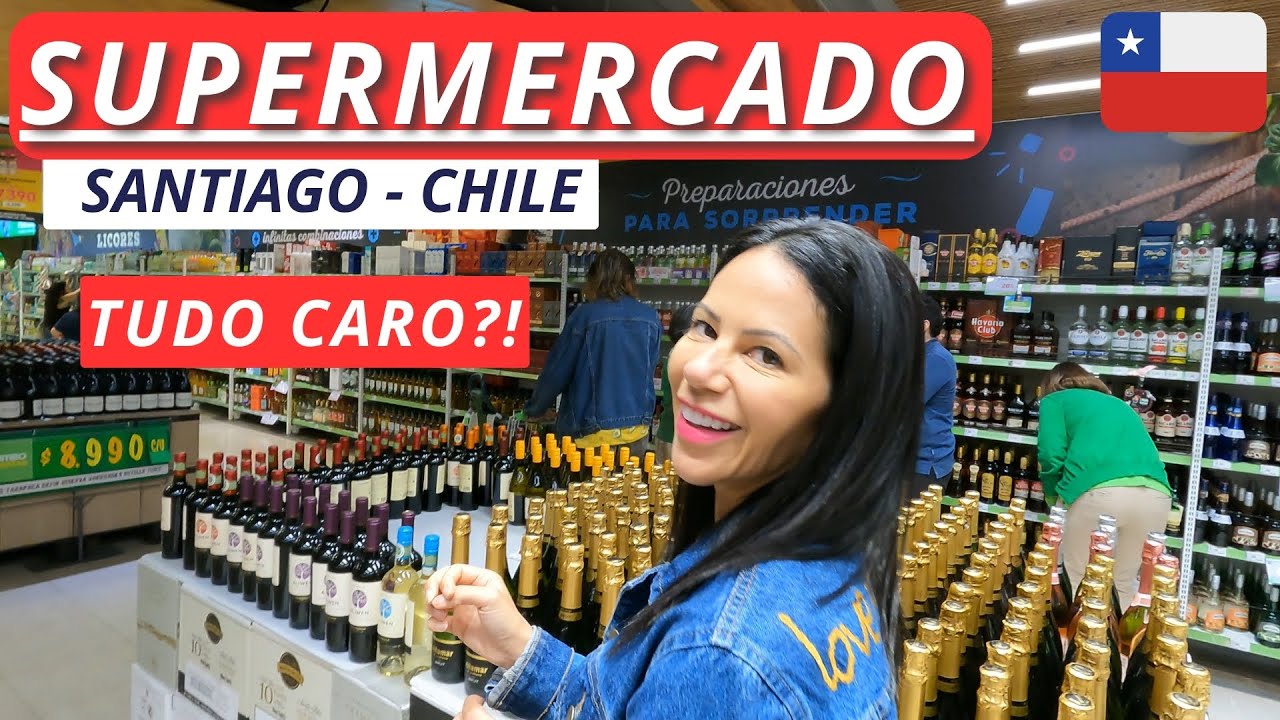 SUPERMERCADO EM SANTIAGO | CHILE - COMO ESTÃO OS PREÇOS? | VALE A PENA COMPRAR? BARATO OU CARO?