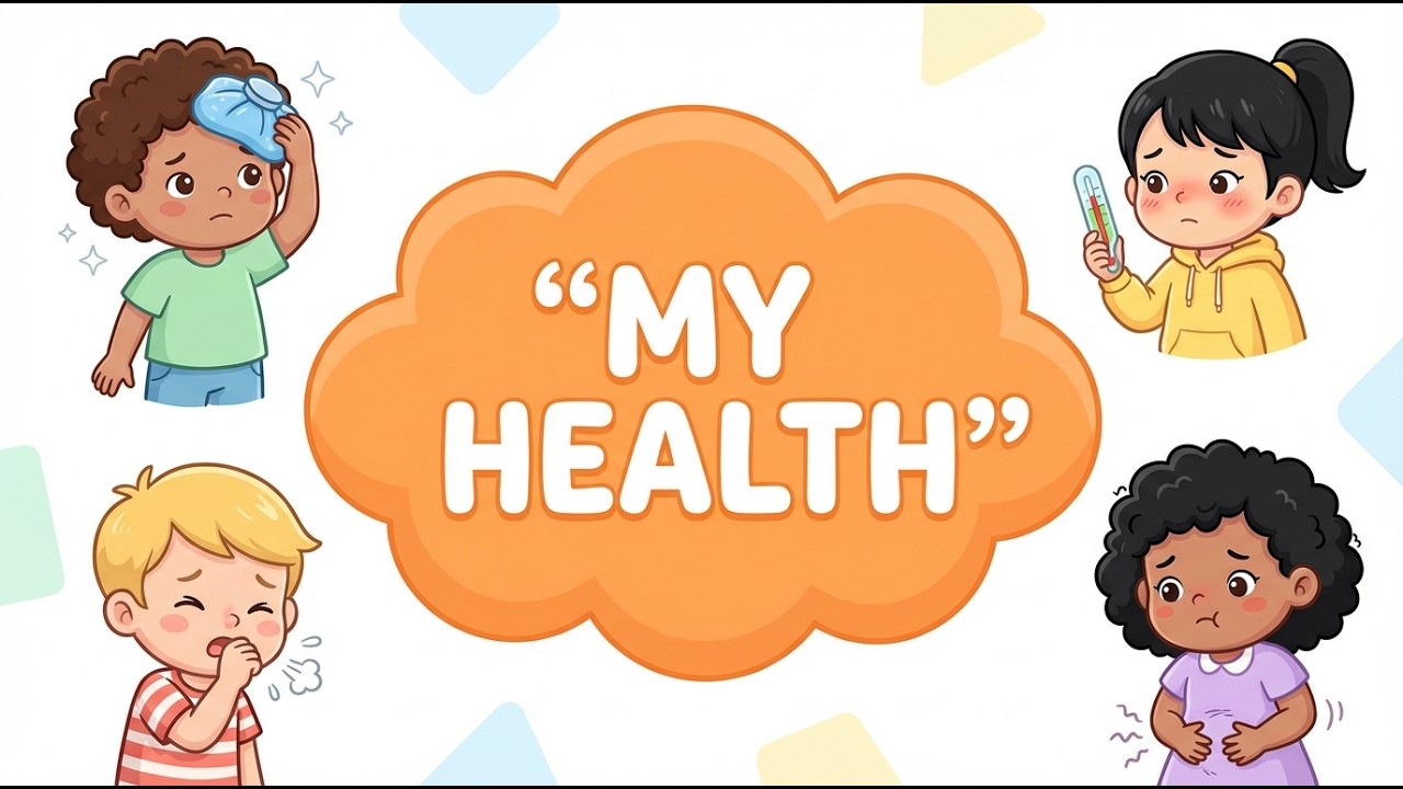 My Health Do You Have a Cold  English Vocabulary for Kids  Elf Learning