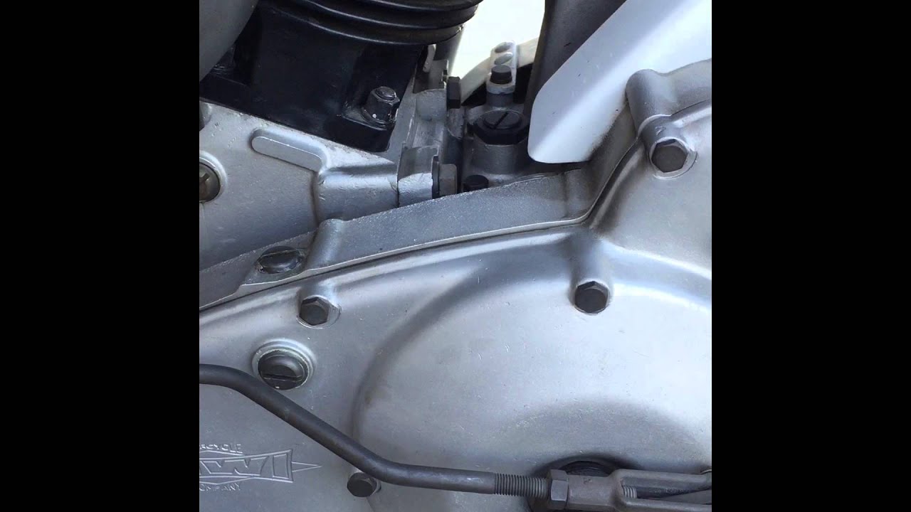 Kiwi Indian Motorcycles Transmission Oil Change