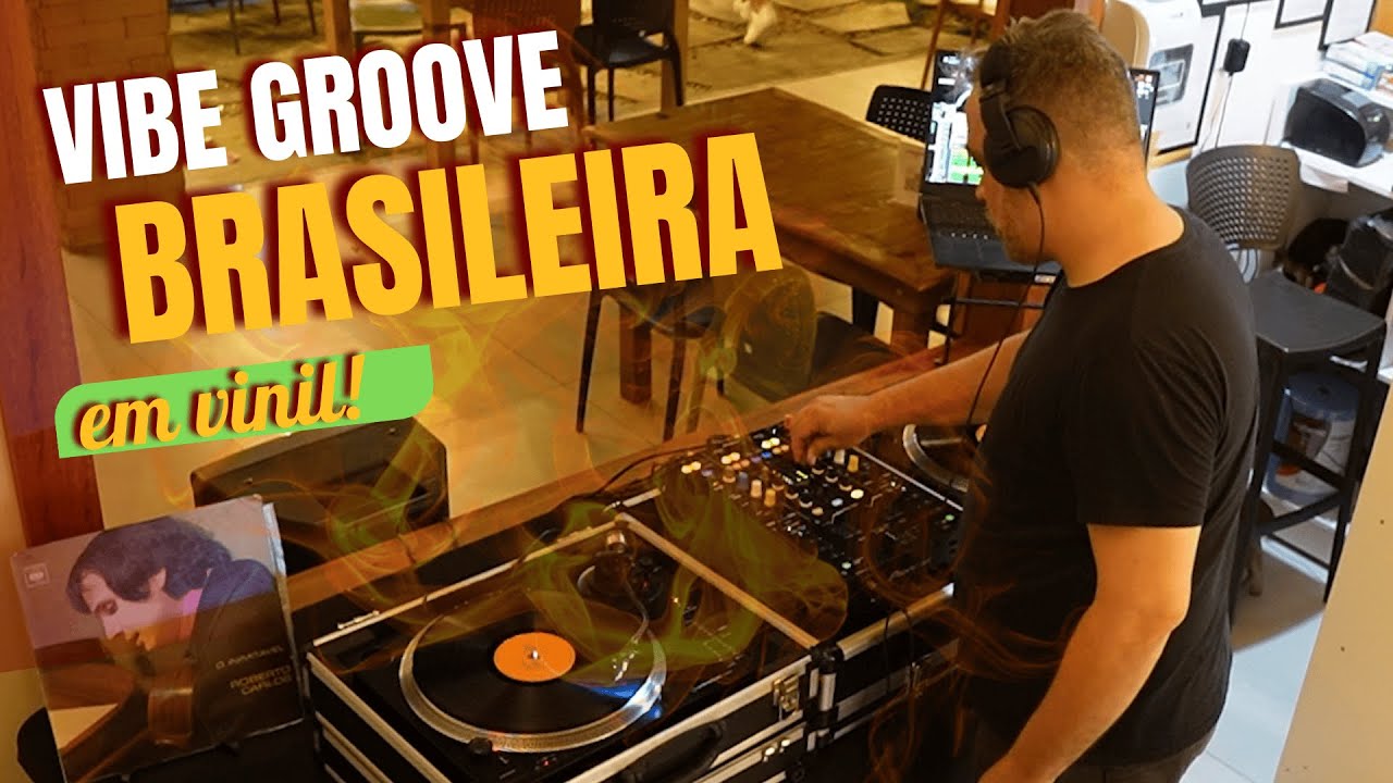 DJ Set Vinil: Groove & Pop BR | Paralamas, Lobão, Banda Black Rio, Simply Red, Marvin Gaye,...