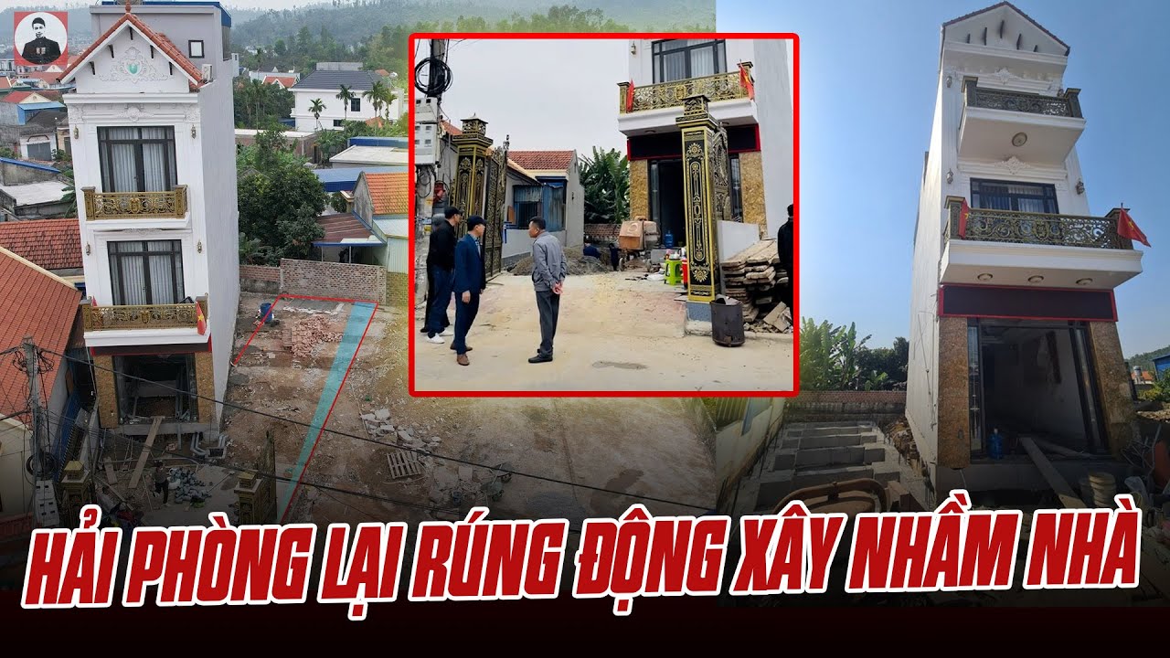 HẢI PHÒNG LẠI RÚNG ĐỘNG: THÊM 1 VỤ XÂY NHẦM NHÀ TRÊN ĐẤT NGƯỜI KHÁC, CÁN BỘ BỊ TỐ SAI PHẠM