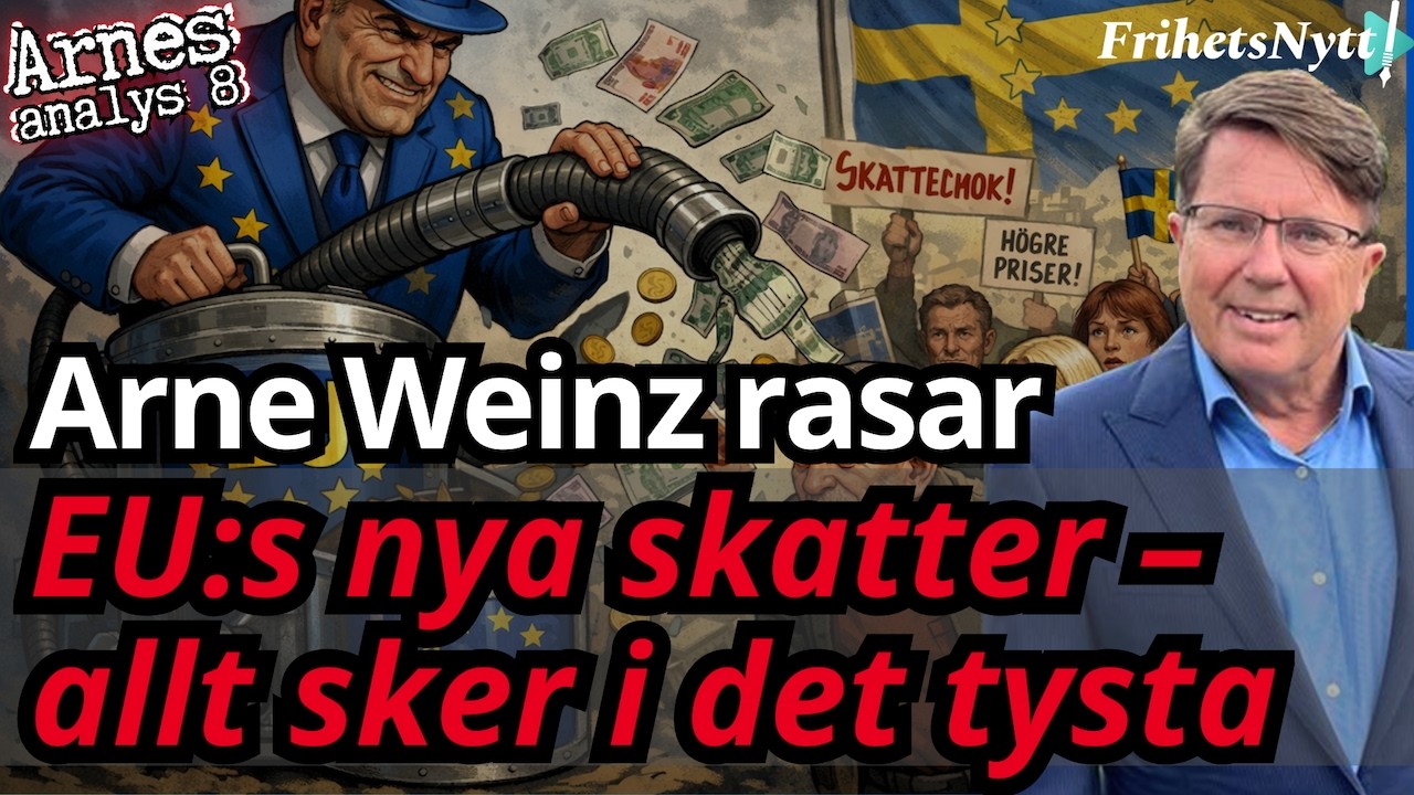 EU chockhöjer sin ekonomi – med svenskarnas pengar och frihet - Arne Weinz analys 8